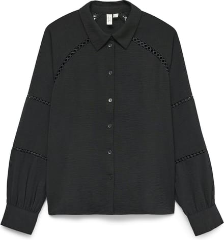 VERO MODA - VMGUSLA L/S SHIRT WVN BTQ GA - Dames - Blouses