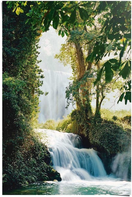 Poster Waterfalls - Zaragoza - 91,5 x 61 - Papier - REINDERS