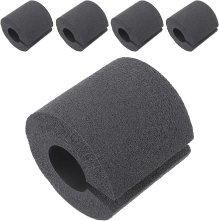 Schuimdeurstop Set - Deur Dempers - Huis Beveiligen - Anti-botsing Bescherming - 5 Stuks - Grijs