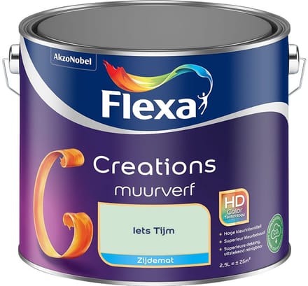 Flexa - Creations Muurverf Zijdemat - Iets Tijm - Mengverf - 2,5 L