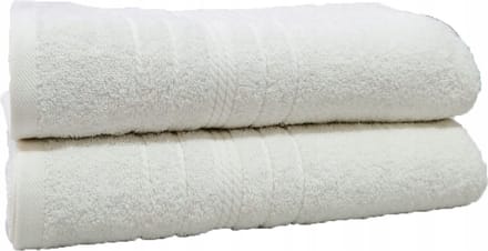 Set van 2 Katoenen Badhanddoeken 70x140 cm - Zacht & Absorberend