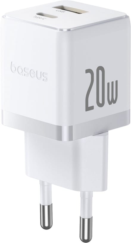 20W USB C Adapter - USB-C & USB-A Poort - Snellader - Geschikt voor iPhone, Samsung en Meer