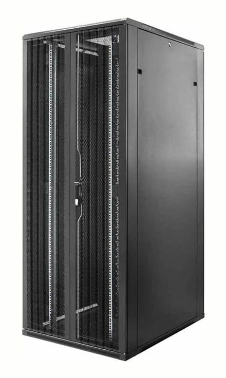 DSIT 47U serverkast met dubbele geperforeerde voor- en achterdeur 800x1200x2200mm (BxDxH) - serverbehuizing - serverrack - 19 inch