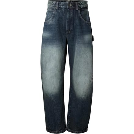 Urban Classics - Heavy Baloon Jeans Wijde broek - Taille, 29 inch - Blauw