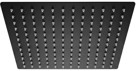 Rea - Vierkante Regendouchekop Js-p015b 30cm Black - 30 x 30 x 0,2 cm
