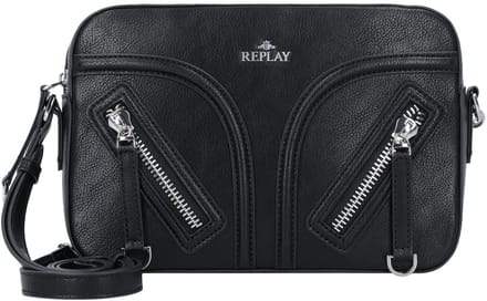 REPLAY Schoudertas Crossbody Bag Black Zwart