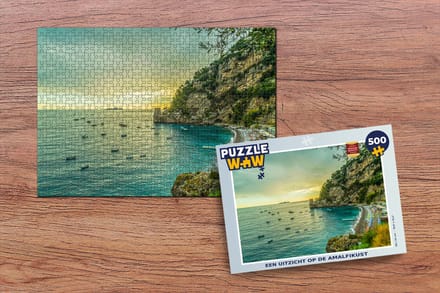 Puzzel Uitzicht op de Amalfikust - Legpuzzel - Puzzel 500 stukjes