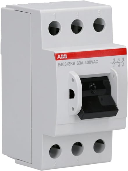 Hoofdschakelaar 63A 3-polig 400V AC - Compacte Uitschakelaar voor Elektrische Installaties