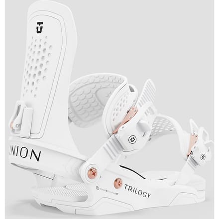 UNION Trilogy Snowboard Bindingen wit