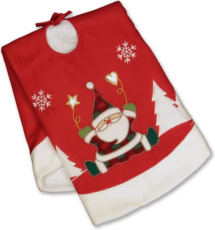 Unique Living - Xmas with love treeskirt santa - Kerstboomkleed