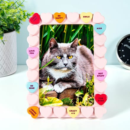 Sweet Heart Photoframe Pink van Bitten