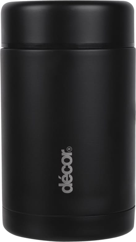 DÉCOR IDW Voedseldrager - 520ml - Zwart
