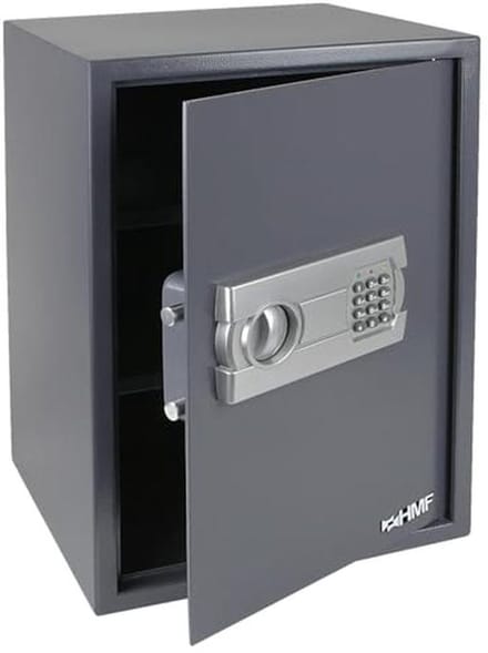 Meubelkluis met elektronisch slot - 50x35x31 cm - Antraciet