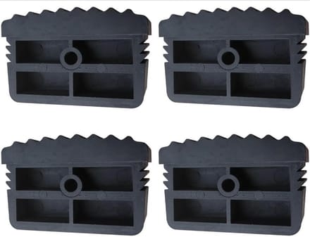 Ladderrubber Einddoppen - Voor Telescopische Ladders - Antislip Beveiliging