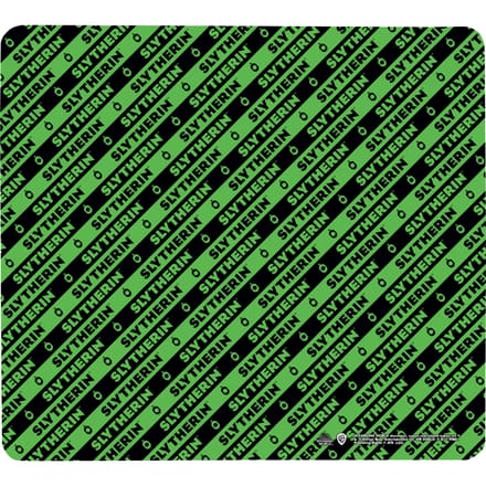 Harry Potter Slytherin Pattern Gaming Mouse Mat - Small