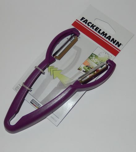 Fackelmann Groente- en Aspergeschiller - Ergonomisch Design - RVS Mes - Vaatwasmachinebestendig