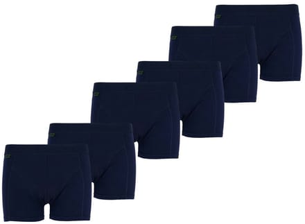 Basset - Heren Boxershort Bamboo - 6-Pack - Maat S - Marine