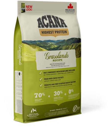 Acana - Hondenvoer - Highest Protein - Grasslands - 3 x 2kg