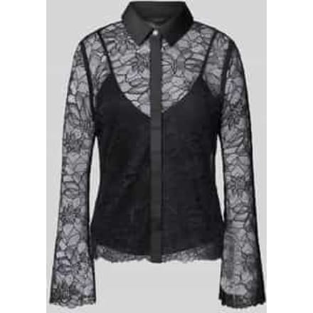 Regular fit blouse in 2-in-1-look