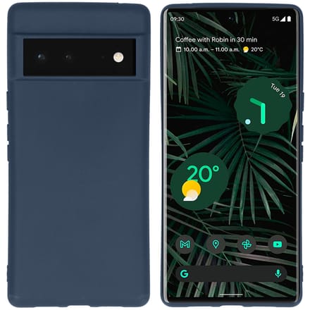 imoshion Hoesje - Geschikt voor Google Pixel 6 Pro - Color Backcover - Donkerblauw