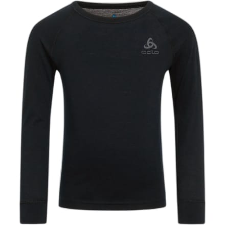 Odlo Set Merino 200 Lange Mouwen Basislaag Zwart 6 Years Jongen