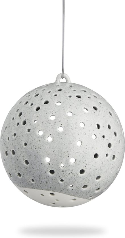 Kahler Design Nobili Theelichthouder - 14 cm - Grijs