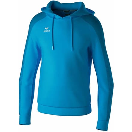 Erima Evo Star Sweatshirt Met Capuchon Kinderen - Lichtblauw / Mykonos | Maat: 152