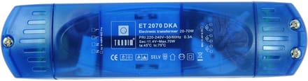 Tradim ET2070DKA electronische halogeentransformator 20-70 Watt