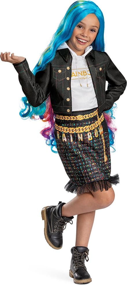 RAINBOW HIGH (MGA), Amaya kostuum Classic, Maat M (7-8 jaar), Meisjes