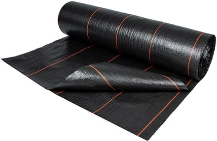Rubbermagazijn - Anti worteldoek 90gr/m2 (LxB=100x1,6m)