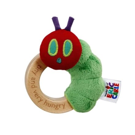 Rupsje nooitgenoeg ringrammelaar, 12 cm