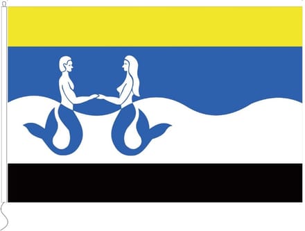 Vlag van Schouwen Duiveland 100 x 150cm