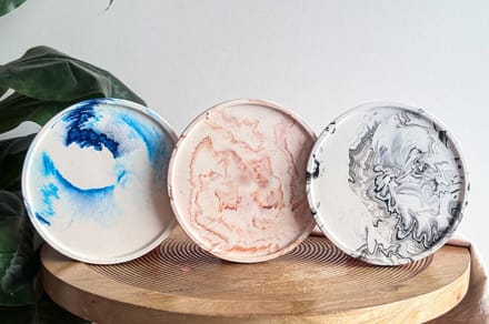 LC DIY Giethars Set - Dienblad Rond