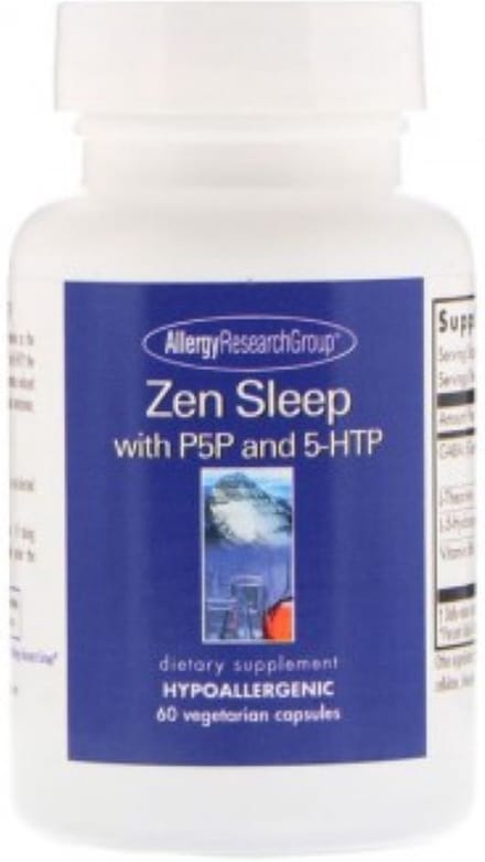 Zen Sleep with P5P and 5-HTP 60 Vegetarian Capsules - Allergy Research Group