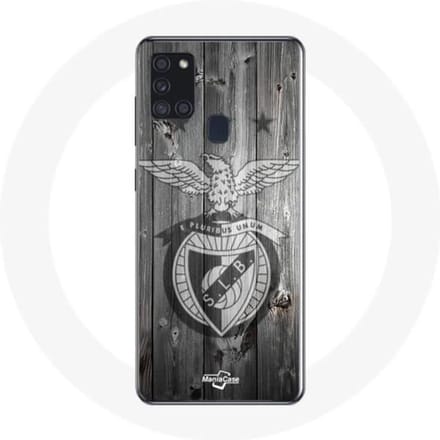 Coque - maniacase - Samsung Galaxy A21S - Souple - Protection - slb benfica noir
