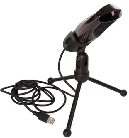 Velleman HQMC10002 microfoon Zwart Microfoon voor studio's