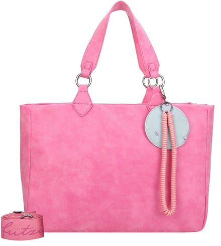 Fritzi aus Preußen Schoudertas Izzy Vintage Shoulder Bag Squeezy Pink Roze