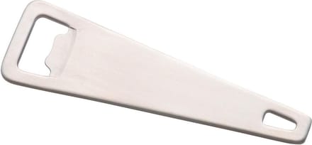 Flesopener, roestvrij staal, zilver, 14 cm