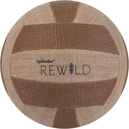 Waboba Volleybal Rewild 23,5 Cm Jute/rubber Bruin