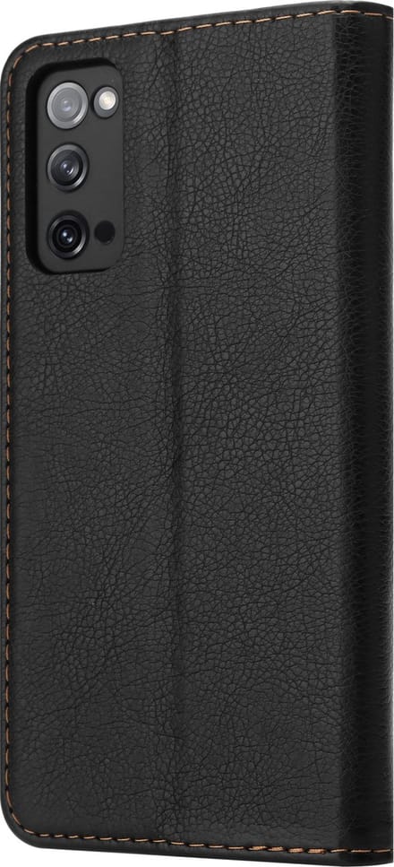 ShieldCase Hoesje geschikt voor Samsung Galaxy S20 FE wallet case - bookcase - ruimte voor pasjes - pasjeshouder - zwart