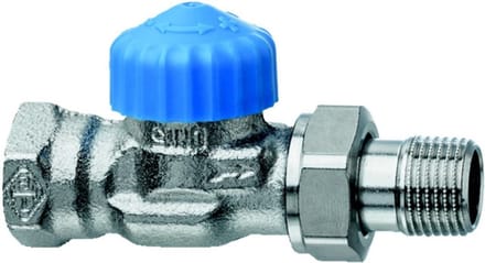 Heimeier radiatorafsluiter 3/8 recht