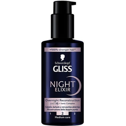 Schwarzkopf Gliss Night Elixir - Overnight Reconstruction