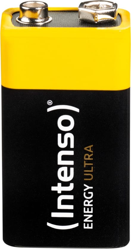 (Intenso) Energy Ultra batterij 9V / E-blok / 6LR61 - 1 stuk (7501451)
