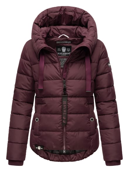 Warm & Comfortabel Navahoo AMAYA - Winterjas Dames - Volwassen - Wijn - M