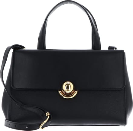 FURLA Leren Handtas Schoudertas Sfera Tote Bag Nero Zwart