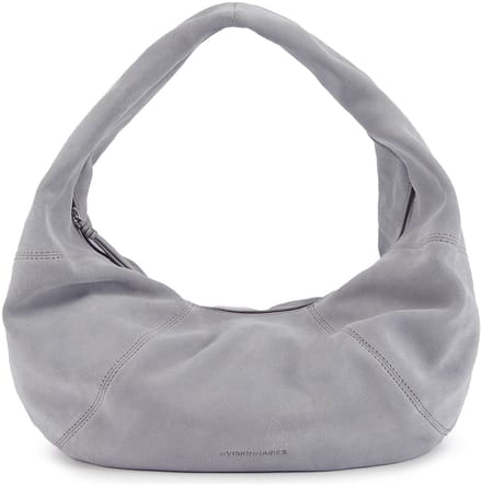 LES VISIONNAIRES Greta Icon Schoudertas Leder 43 cm - Dames - cloud grey