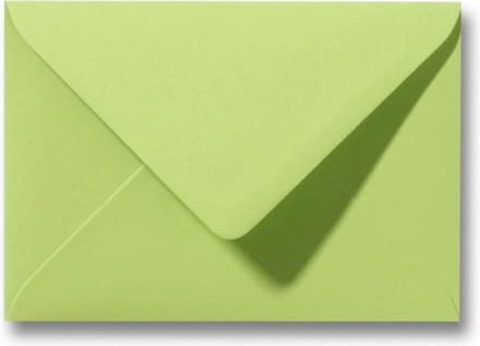 Envelop 12 x 18 Lindegroen, 60 stuks