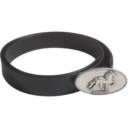Leren riem met IJslands paardenmotief Karlslund