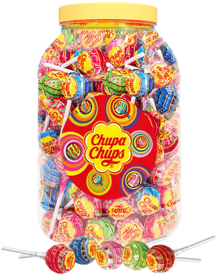 Chupa Chups - Best of lollies - 100 stuks - 1200g