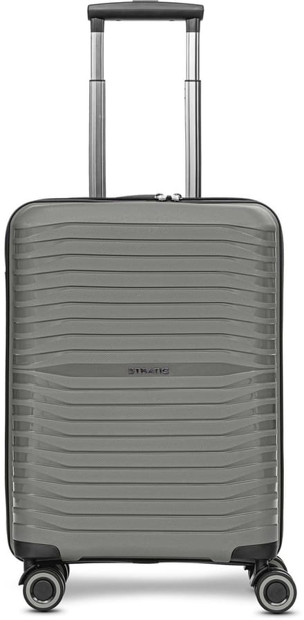 Stratic Shine 4 wielen Cabinewagen 55 cm - Harde bagage - - grey